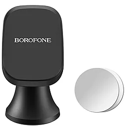 Держатель магнитный Borofone BH22 Ori Center Console Mount Holder Black - фото Держатель магнитный Borofone BH22 Ori Center Console Mount Holder Black