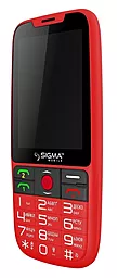 Sigma mobile Comfort 50 Elegance Red - миниатюра 3