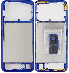 Рамка корпусу Vivo Y31 / Y31s Blue - фото Рамка корпусу Vivo Y31 / Y31s Blue