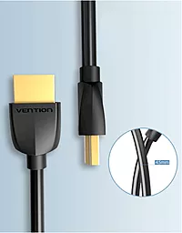 Видеокабель Vention HDMI v2.0 4k 60hz 2m black (AAIBH) - миниатюра 3