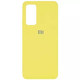 Чехол Epik Silicone Cover Full Protective (AA) Xiaomi Mi 10T, Mi 10T Pro Yellow