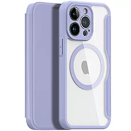 Чехол-книжка Dux Ducis Skin X Pro with MagSafe для Apple iPhone 13 Pro (6.1") Purple