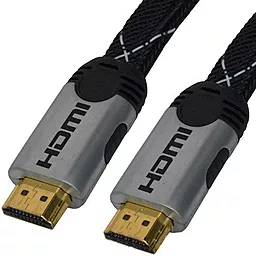 Кабель 1TOUCH Double HDMI 3m Silver - фото Кабель 1TOUCH Double HDMI 3m Silver
