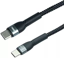 Кабель Remax USB Type-C - Type-C 100w 5a 1м PD cable Black (RC-172) - фото Кабель Remax USB Type-C - Type-C 100w 5a 1м PD cable Black (RC-172)