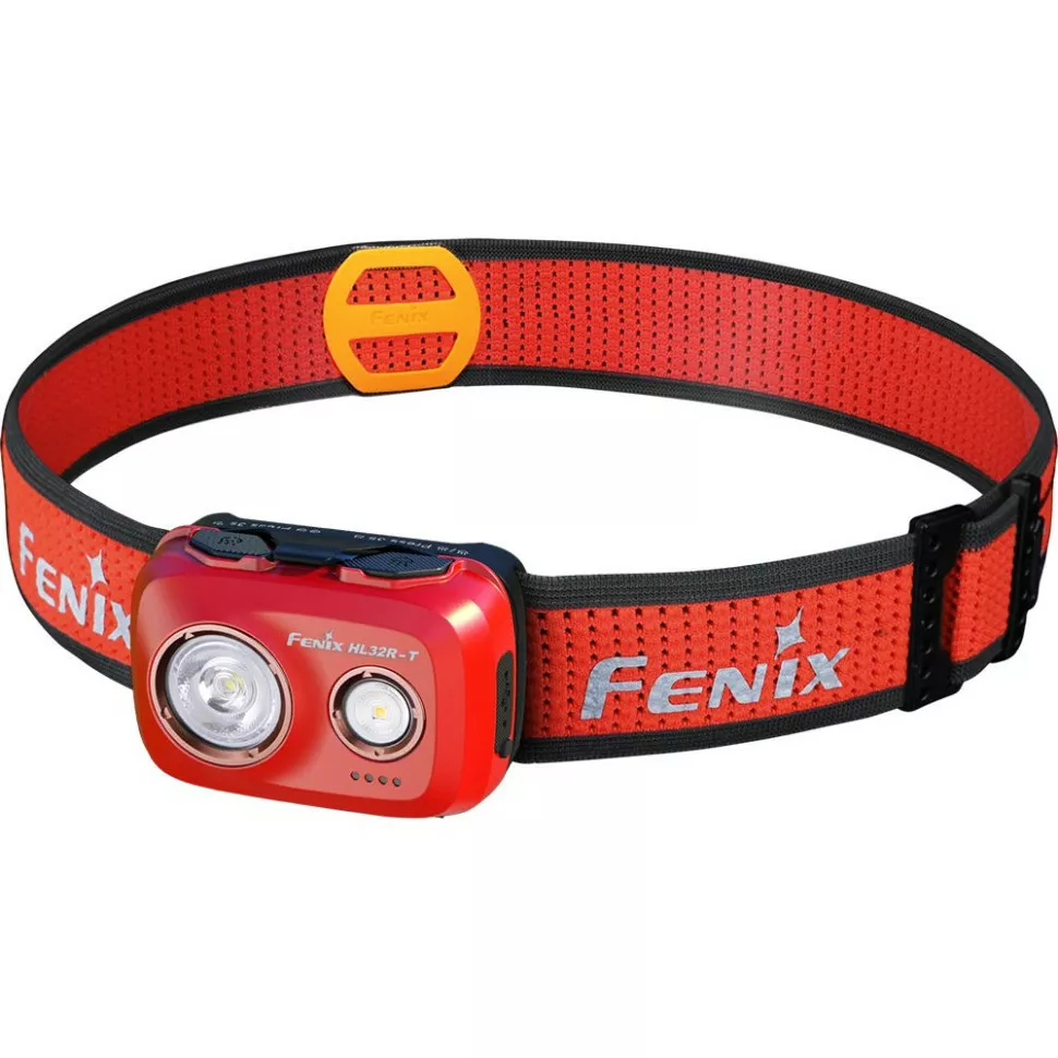 Налобний ліхтарик Fenix HL32R-TR (3xAAA, акумуляторний блок) Red - фото 1