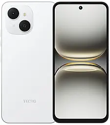 Смартфон Tecno Spark 40C (KM4k) 4/128GB Veil White (4894947093036) - фото Смартфон Tecno Spark 40C (KM4k) 4/128GB Veil White (4894947093036)