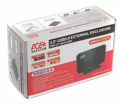 Кишеня для HDD AgeStar 3UB3A8-6G Black - мініатюра 4 Кишеня для HDD AgeStar 3UB3A8-6G Black - мініатюра 4