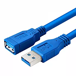 Шлейф (Кабель) EasyLife USB 2.0 AM/AF 0.3м синій (708906) - фото Шлейф (Кабель) EasyLife USB 2.0 AM/AF 0.3м синій (708906)