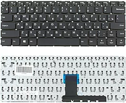 Клавіатура для ноутбуку Lenovo IdeaPad V310-14 series без рамки Black