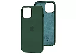 Чохол Silicone Case Full для Apple iPhone 13 Pro Cyprus Green - мініатюра 2