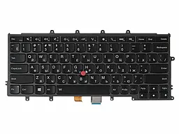 Клавіатура для ноутбуку Lenovo ThinkPad X240 X240S X240i X250 чорна