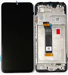 Дисплей Xiaomi Poco M5, Poco M4 5G с тачскрином и рамкой, Black