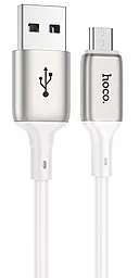 Кабель Hoco X66 Howdy USB-A - micro USB 12w 2.4a 1м cable White