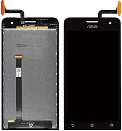 Дисплей Asus ZenFone 5 A500CG, A500KL, A501CG (T00J, T00J-D) с тачскрином, Black - фото Дисплей Asus ZenFone 5 A500CG, A500KL, A501CG (T00J, T00J-D) с тачскрином, Black