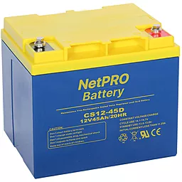 Аккумуляторная батарея NetPRO 12V 45Ah (CS12-45D)