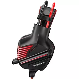 Навушники Borofone BO101 Racing Black/Red - мініатюра 3