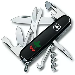 Мультитул Victorinox Climber Ukraine (1.3703.3_T1350u) Black Калина - фото Мультитул Victorinox Climber Ukraine (1.3703.3_T1350u) Black Калина