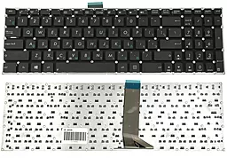 Клавіатура для ноутбуку Asus X502, X551, X553, X555, S500, TP550 без рамки без кріплень Black