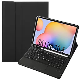 Чехол для планшета BeCover TouchPad с безпроводной клавиатурой для Samsung Galaxy Tab S6 Lite Black (712361) - фото Чехол для планшета BeCover TouchPad с безпроводной клавиатурой для Samsung Galaxy Tab S6 Lite Black (712361)