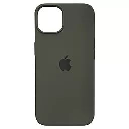 Чехол Silicone Case Full для Apple iPhone 12 Pro Max Dark Olive