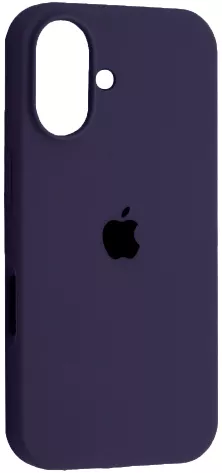 Чехол Silicone Case Full для Apple iPhone 16 Plus New Purple - фото 1