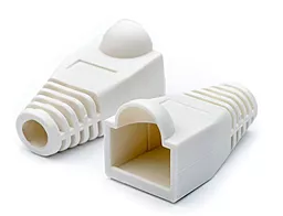 Ковпачок для конектора RJ-45 Voltronic Cat.5 / Cat.6 100шт. білий (02332)