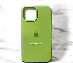 Чохол Silicone Case Full для Apple iPhone 13 Mint - мініатюра 3 Чохол Silicone Case Full для Apple iPhone 13 Mint - мініатюра 3