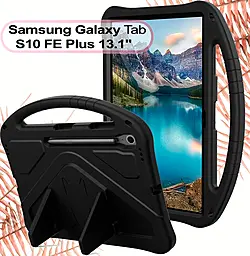 Чехол для планшета BeCover Protected Cover с креплением для Samsung Galaxy Tab S10 FE Plus (SM-X620/SM-X626) 13.1" Black (713665) - фото Чехол для планшета BeCover Protected Cover с креплением для Samsung Galaxy Tab S10 FE Plus (SM-X620/SM-X626) 13.1" Black (713665)