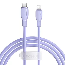 Кабель USB PD Baseus Pudding Series 20W 3A 2M USB Type-C - Lightning Cable Purple (P10355701511-00)