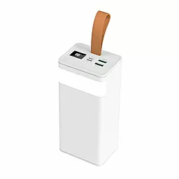 Повербанк XO PR130 40000mAh 22.5W White - фото Повербанк XO PR130 40000mAh 22.5W White