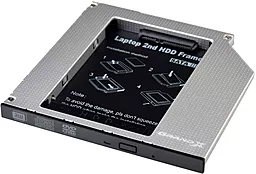Адаптер HDD Grand-X 2.5" SATA/SATA3 12.7 мм (HDC-25/TITH5A) - фото Адаптер HDD Grand-X 2.5" SATA/SATA3 12.7 мм (HDC-25/TITH5A)