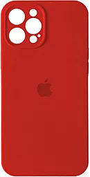 Чохол Silicone Case Full Camera Protective для Apple IPhone 12 Pro Red