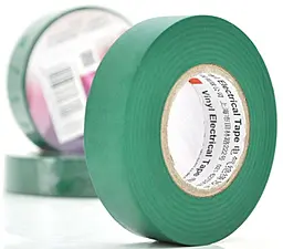 Изолента 3M 0.15мм х 18мм x 20м зеленая - фото Изолента 3M 0.15мм х 18мм x 20м зеленая