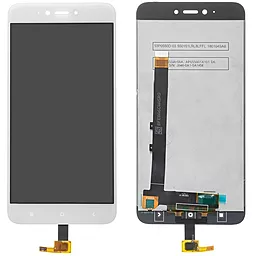 Дисплей Xiaomi Redmi Note 5A, Redmi Y1 Lite з тачскріном, White - фото Дисплей Xiaomi Redmi Note 5A, Redmi Y1 Lite з тачскріном, White