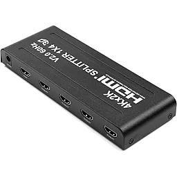 Видео сплиттер PowerPlant HDMI 1x4 3D 4K F-F (CA912483)
