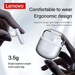Навушники Lenovo XT96 White - мініатюра 3