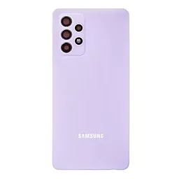 Задняя крышка корпуса Samsung Galaxy A52 A525 со стеклом камеры Awesome Violet