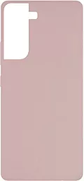 Чехол Epik Silicone Cover Full without Logo (A) Samsung G991 Galaxy S21 Pink Sand
