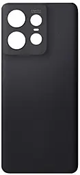 Задняя крышка корпуса Motorola Edge 50 Pro Black Beauty - фото Задняя крышка корпуса Motorola Edge 50 Pro Black Beauty