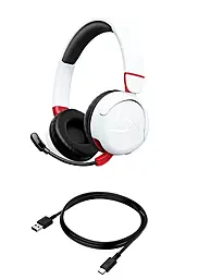 Навушники HyperX Cloud Mini Wireless White (7G8F2AA) - мініатюра 5 Навушники HyperX Cloud Mini Wireless White (7G8F2AA) - мініатюра 5