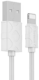 USB Кабель Baseus Yaven Lightning Cable White (CALUN-02) - мініатюра 2