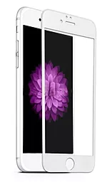 Захисне скло Remax Silicone 3D Full Cover Apple iPhone 6, iPhone 6S White