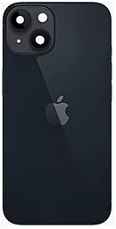 Задняя крышка корпуса Apple iPhone 14 со стеклом камеры Original  Midnight