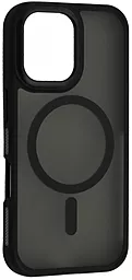 Чехол 1TOUCH New Matte with MagSafe для Apple iPhone 16 Plus Black - фото Чехол 1TOUCH New Matte with MagSafe для Apple iPhone 16 Plus Black