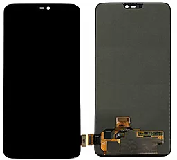 Дисплей OnePlus 6 (A6000, A6003) с тачскрином, (TFT), Black