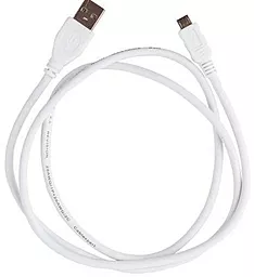 Кабель Cablexpert Premium USB-A micro USB 12w 2.4a 0.5m Cable White (CCP-mUSB2-AMBM-W-0.5M) - фото Кабель Cablexpert Premium USB-A micro USB 12w 2.4a 0.5m Cable White (CCP-mUSB2-AMBM-W-0.5M)