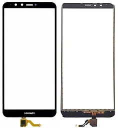 Сенсор (тачскрин) Huawei Y9 2018 Black - фото Сенсор (тачскрин) Huawei Y9 2018 Black