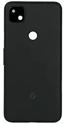 Задняя крышка корпуса Google Pixel 4A со стеклом камеры Just Black - фото Задняя крышка корпуса Google Pixel 4A со стеклом камеры Just Black