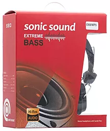 Навушники Sonic Sound E68 Black - мініатюра 3