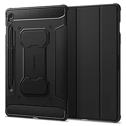 Чехол для планшета Spigen Rugged Armor Pro для Samsung Galaxy Tab S9 FE (10.9") Black (ACS06857) - миниатюра 3